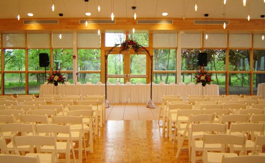 inside the Danada House atrium