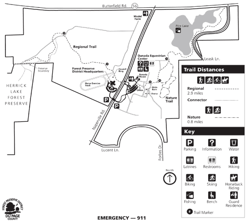 Danada map